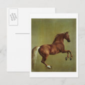 George Stubbs | Klokje, 1762 Briefkaart (Voorkant / Achterkant)
