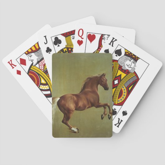 George Stubbs | Klokje, 1762 Pokerkaarten (Achterkant)