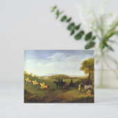 George Stubbs- Racepaarden die tot de hertog behor Briefkaart (Staand voorkant)