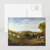 George Stubbs- Racepaarden die tot de hertog behor Briefkaart (Voorkant / Achterkant)