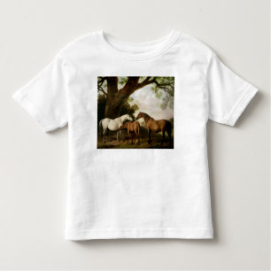 George Stubbs   Two Shafto Mares and a Foal, 1774 Kinder Shirts