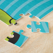 George the Sheep Personalized Kinderen Legpuzzel (Zijkant)