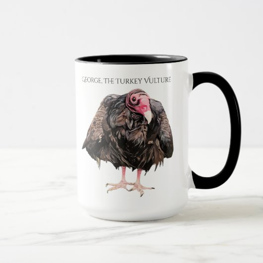 George the Turkey Vulture Mug Mok (Rechts)