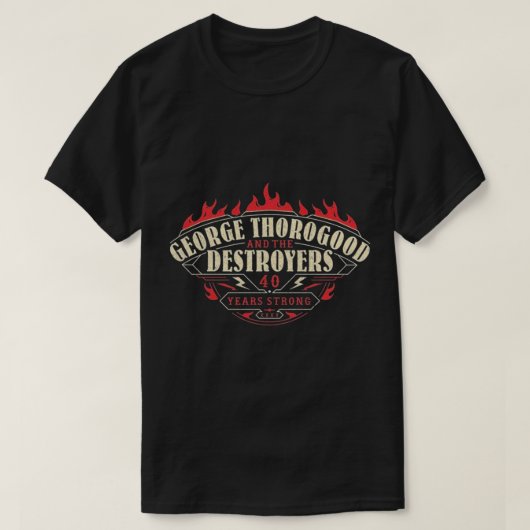 GEORGE THOROGOOD EN DE DESTROYERS BAND Essential T-shirt (Design voorkant)