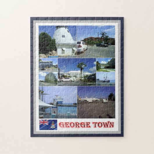 George Town - Mosaic - Kaaimaneilanden - Legpuzzel (Verticaal)