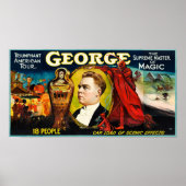 George —Triumphant American Tour Poster (Voorkant)
