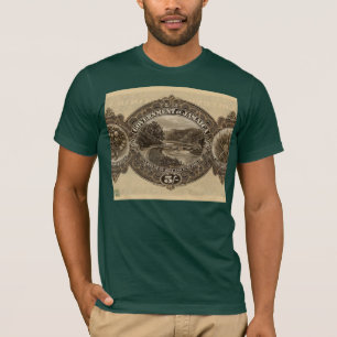 George V 5/- reverse T-shirt