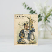 George V, 'The Simple' van de Royal Navy Briefkaart (Staand voorkant)