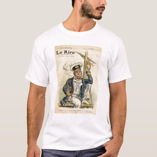 George V, 'The Simple' van de Royal Navy T-shirt (Voorkant)