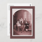 George V van Hanover en familie Briefkaart (Voorkant / Achterkant)