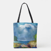 George W. Bellows, het komende Storm, Tote Bag (Achterkant)