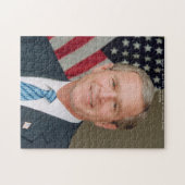 George W. Bush 43e president van de Verenigde Stat Legpuzzel (Horizontaal)