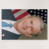 George W. Bush 43e president van de Verenigde Stat Legpuzzel (Horizontaal)