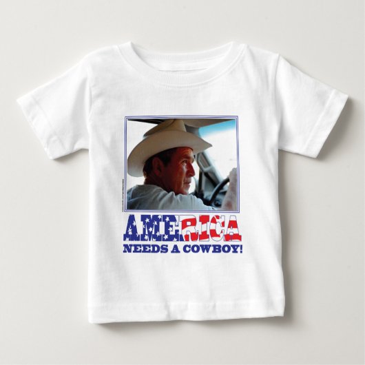 George W Bush - Amerika heeft een Cowboy nodig (Voorkant)