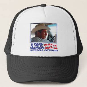 George W Bush - Amerika heeft een Cowboy nodig Trucker Pet