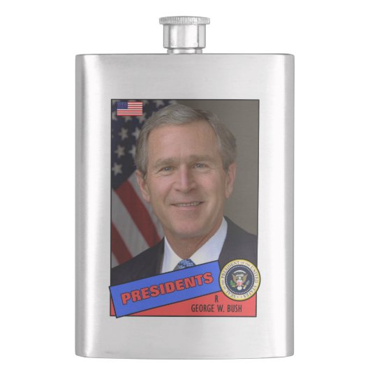George W. Bush-honkbalkaart Flacon (Voorkant)