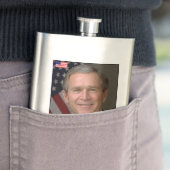 George W. Bush-honkbalkaart Flacon (Voorbeeld)