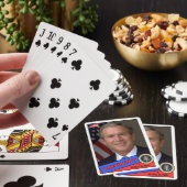 George W. Bush-honkbalkaart Pokerkaarten (Insitu)
