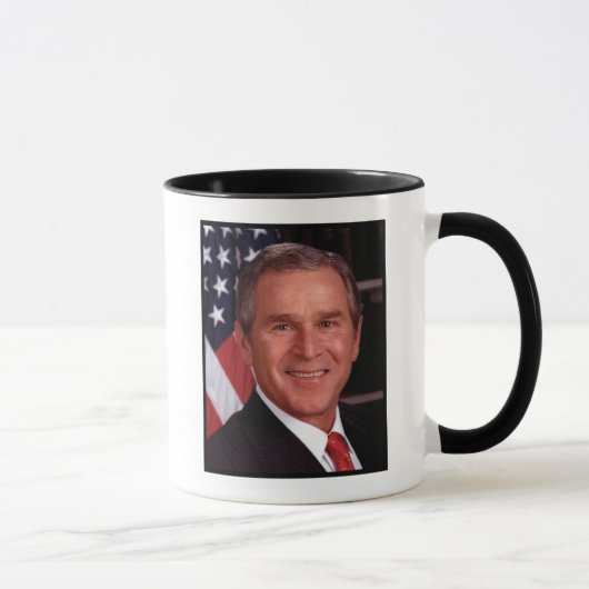 George W Bush Mok (Rechts)