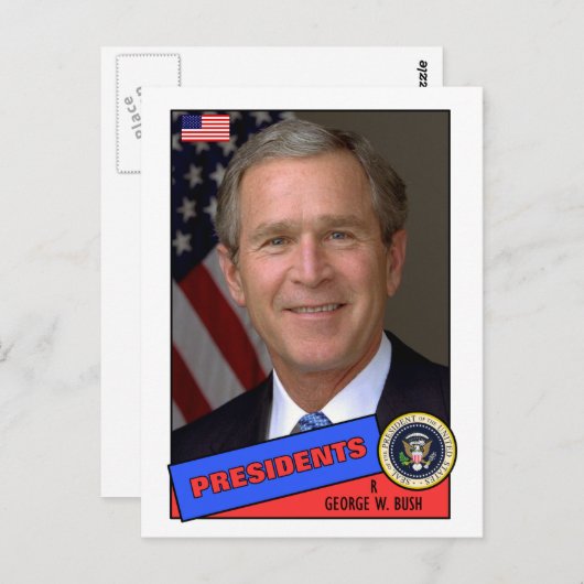 George W. Struik Baseball Card Briefkaart (Voorkant / Achterkant)