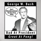George W. Struik Beer Pong Poster (Voorkant)