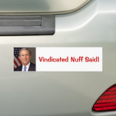 George W. Struik Bumpersticker (Op auto)