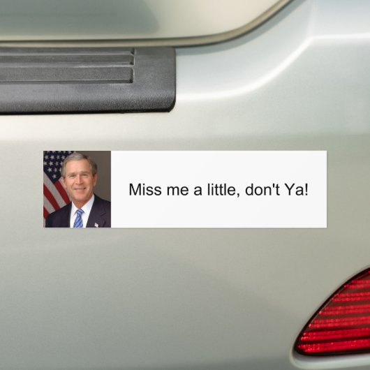 George W. Struik Bumpersticker (Op auto)