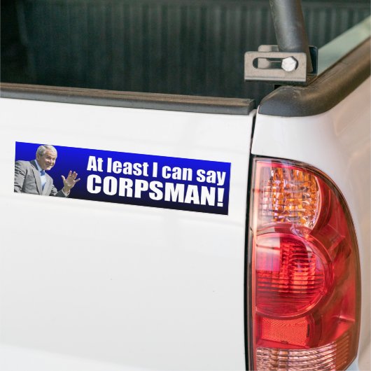 George W. Struik: Corpsman Bumpersticker (Op Truck)