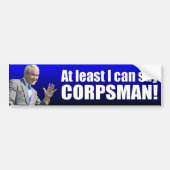 George W. Struik: Corpsman Bumpersticker (Voorkant)