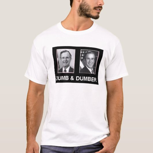 George-W-Struik-Dumb-Dumber T-shirt (Voorkant)