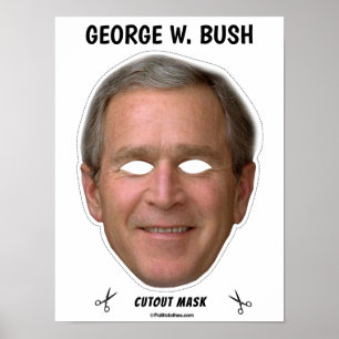 GEORGE W. STRUIK Halloween Mask Poster