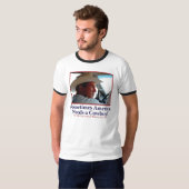 George W Struik in Cowboy Pet T-shirt (Voorkant volledig)