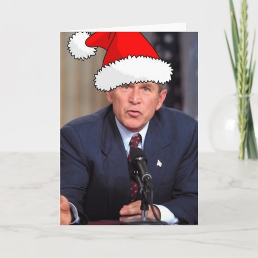 George W. Struik kerstHumor Feestdagen Kaart (Voorkant)
