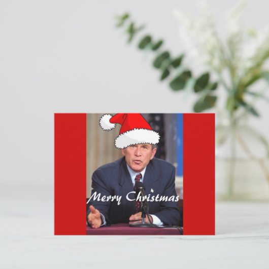 George W. Struik kerstHumor Feestdagenkaart (Staand voorkant)