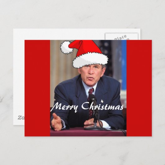 George W. Struik kerstHumor Feestdagenkaart (Voorkant / Achterkant)