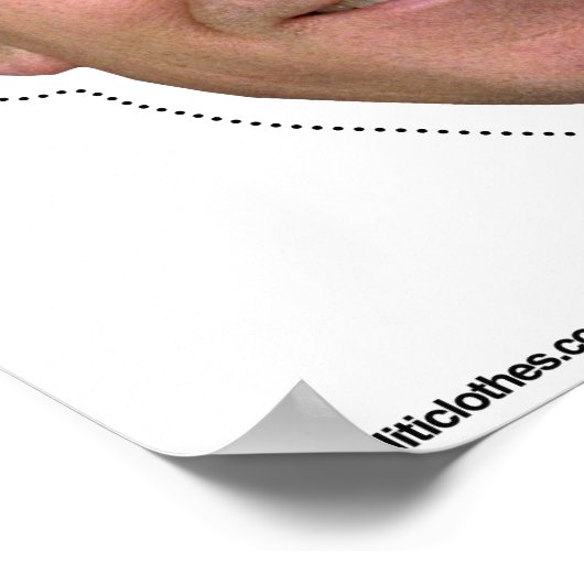 George W. Struik Mask Poster (Hoek)