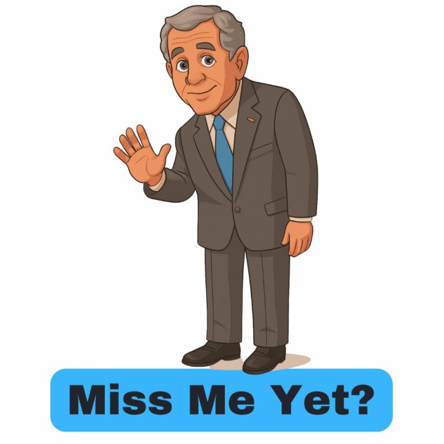 George W Struik Miss Me Toch Staand Fotobeeldje (Voorkant)