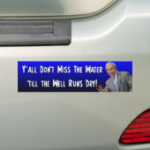 George W. Struik: Miss mij toch? Bumpersticker (Op auto)