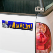 George W. Struik: Miss mij toch? Bumpersticker (Op Truck)