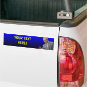 George W. Struik: Miss mij toch? Maak je eigen! Bumpersticker (Op Truck)