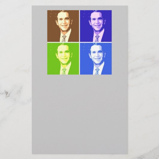 George W Struik Pop Art Briefpapier (Voorkant)