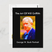 GEORGE W. STRUIK PORTRAIT BRIEFKAART (Voorkant / Achterkant)