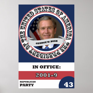 George W. Struik Presidentieel Historisch Retro Poster