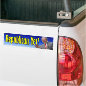 George W. Struik: Republikein toch? Bumpersticker (Op Truck)