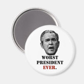 George W. Struik: Slechtste President OOIT. Magneet (Voorkant / Achterkant)