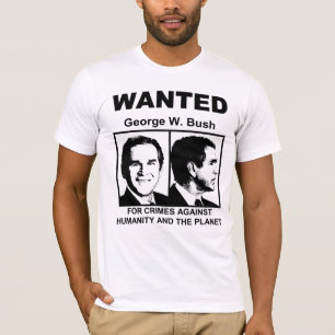 George W. Struik "WANTED" T-shirt