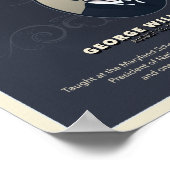 George W. Veditz citaat. Een ASL klaslokaal poster (Hoek)