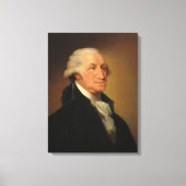 George Washington, 1796, ingediend door Edward Sav Canvas Afdruk (Voorkant)