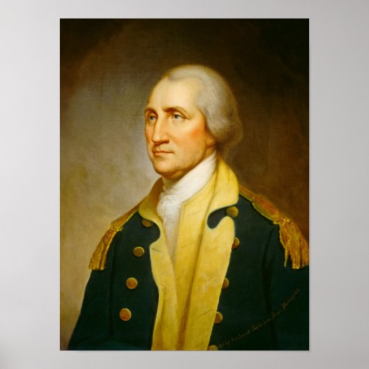 George Washington, 1859 door Rembrandt Peale Poster (Voorkant)