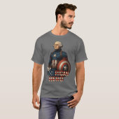 George Washington 1e Amerikaanse Held T-shirt (Voorkant volledig)